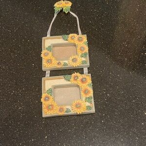 Sunflower Double Photo Frame